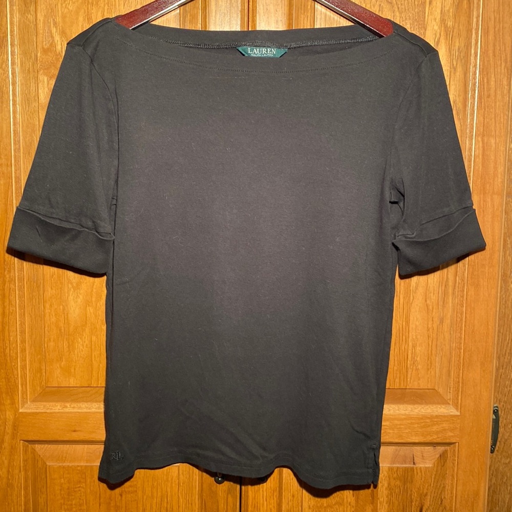 Ralph Lauren Wide Neck Top